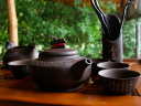 Čajová súprava na letnej terase našej čajovne #1